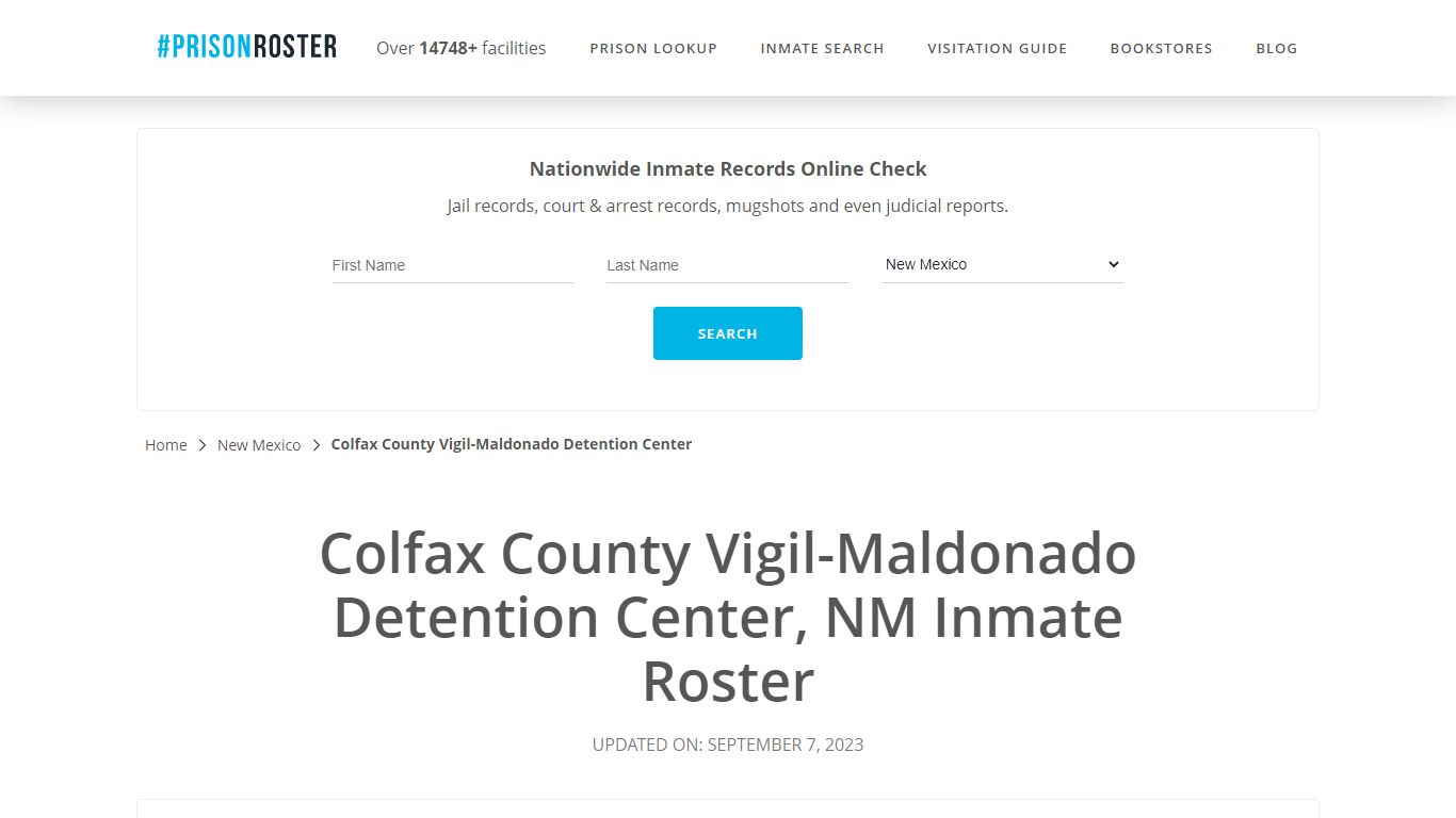 Colfax County Vigil-Maldonado Detention Center, NM